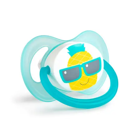 [1672] Canpol babies Soother Silicon Soothing. symmetrical 6-18 months So Cool turquoise 22/522