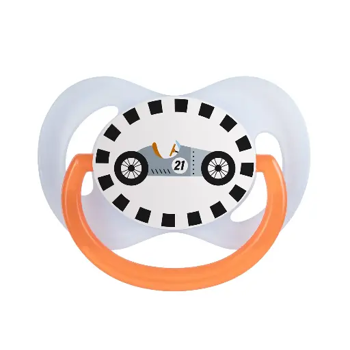 [11005] Canpol babies Soother Silicone Symmetrical Soother 6-18m Racing  22/572