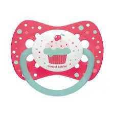[1722] Canpol babies Silicone Symmetrical Soother 0-6m CUPCAKE 23/283