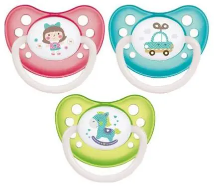 [1704] Canpol babies Silicone Orthodontic Soother 0-6m TOYS 23/256