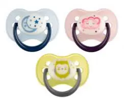 [1690] Canpol babies Cherry Silicone Soother 6-18m NIGHT DREAMS  22/640