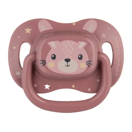 [11342] Orthodontic Silicone Pacifier, Cute Animal, 6-18M, Model 924
