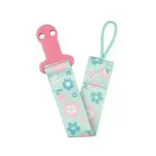 [1789] Canpol babies Soother Clip with Ribbon EXOTIC ANIMALS 51/023