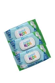 [3733] سوبر كيدز مناديل مبلله 72 منديل عرض 3 ق