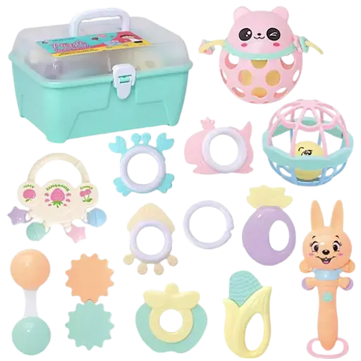 [10617] Baby Rattle Set - 13 Pcs