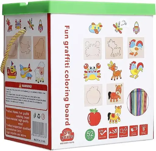 [10310] FUNGRAFFITI COLOTING BOARD 52 PCS 820-30 