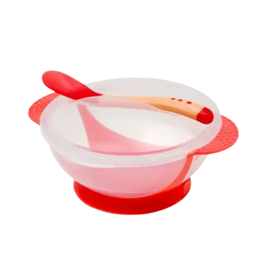 [10714] Chicco plate and spoon