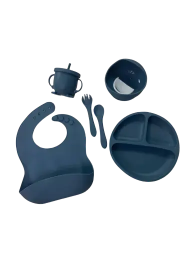 [11997] Chicco silicone eating set 