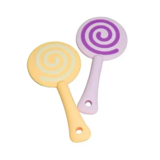 [11928] True Gold Silicon Teether-Lollipop 4510