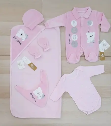 [11660] baby yummy new born hospital set 7 pcs sh 