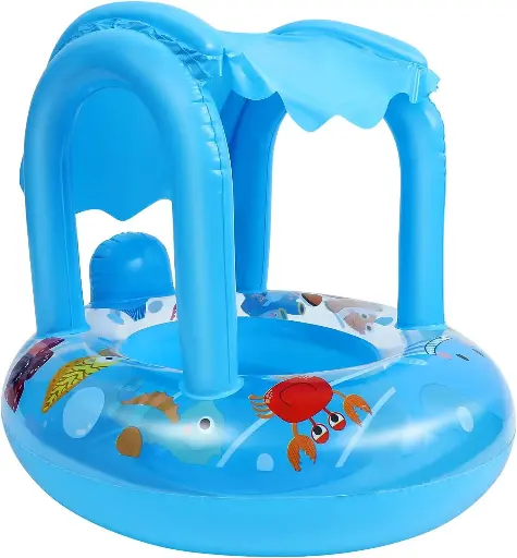 [4759] Baby Swimming Float with Umberlla 649-11-12