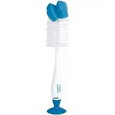 [350] Canpol babies Brush for Bottles and Teats with Sponge and Sucker  56/122