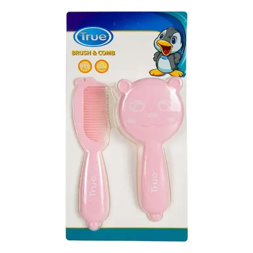 [11158] True Soft Brush & Comb Teddy shape 2444 
