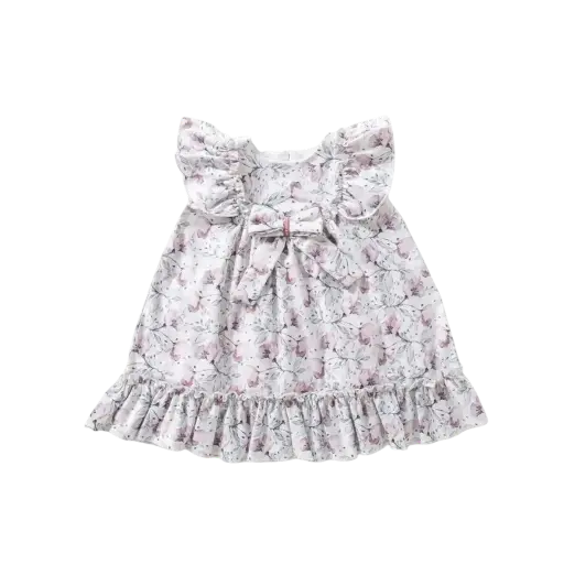 [11766] 19264 Full Moon Rose flower Dress 