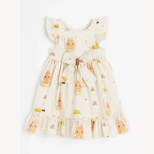 [20251] Catt Sun Flowers Dress 9262