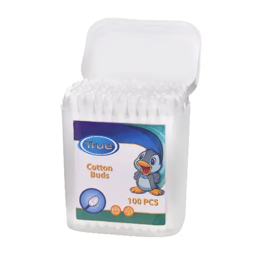 [419] True Ear Cotton Buds 100 pcs 4122