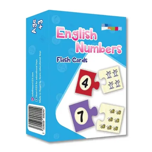 [10313] Flash Card English Number 