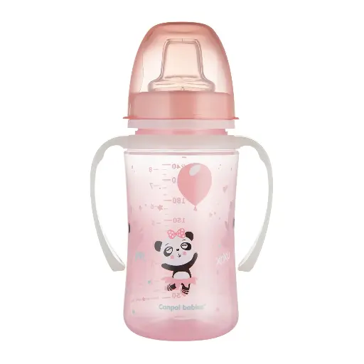 [20760] Canpol babies EasyStart Silicon Training Cup 240ml PP EXOTIC ANIMALS 35/208