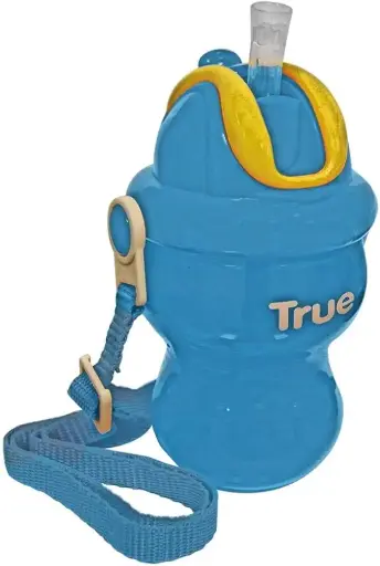 [5071] True Training Cup with Silicone Straw and Suspension Strap 210ml 7100